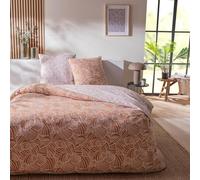 Future Home Parure de lit 3 pièces Adulte 2 Personnes Graphique Floral en Coton Set de Housse de Couette 260x240cm +2 Taies d'oreiller 63x63 cm avec Fermeture Boutons