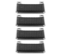 FUTUREORYY 4 Pièces Pédale de Rechange pour Poubelle Cuisine Plastique Noir | Klode Poubelle, Installation Facile, Usage sans Contact, Prolonge la Durée de Vie, Compatible 3l-5l