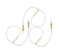 FUTUREORYY Allumeur à Étincelles pour Brûleur de Cuisinière à Gaz avec Fil, Lot de 3 Set de Set de Pièces en Cuivre et Nylon, Diamètre de Trou D'installation 6,65-8,5mm, Ignition Sûre
