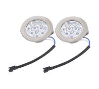 FUTUREORYY Ampoule LED de Hotte Aspirante Ronde Dc12v, Lot de 2