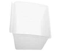 FUTUREORYY Bac de Rangement Mural en Plastique Robuste Transparent, Boîte Organiseur D'outils Petite Taille, Accessoire Multifonction pour Atelier, Garage et Bureau, Solution de Rangement