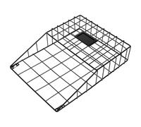 FUTUREORYY Étagère Murale en Fil Métallique pour La Maison Et Le Bureau Organiseur De Livres Lettres Et Plateau Simple Structure