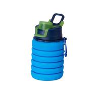 Fuuxtci Gobelet pliable avec couvercle | Bouteille d'eau en silicone portable et de qualité alimentaire | Tasse à café pour randonnée, avion, golf, été, cour, extérieur, jardin, parc, camping