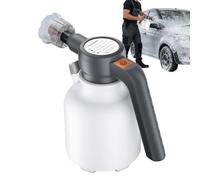 Fuuxtci Pulvérisateur de Mousse pour Voiture | Nettoyeur Haute Pression Rechargeable 2 Litres | Laveuse à Mousse pour Voiture Électrique,pour Nettoyage Extérieur Intérieur Jardin Terrasse Cour Cuisine