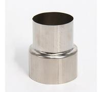 FUWQEPA Tuyau Réduction D'extension Acier Inoxydable, 1 Pièce, Adaptateur Grande Tête À Petite Cheminée, Connecteur Tube Réducteur Conduit(6cm~5cm)