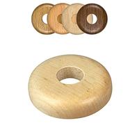 FUX 2 Pcs Cache Tuyau Rosace Radiateur 19mm | Habille proprement les sorties de tuyaux de chauffage, pose clipsable sans outil