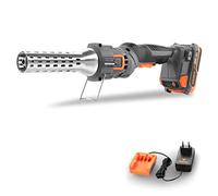 Fuxtec 20V Allume-Feu Batterie Livré avec Batterie 2Ah et Chargeur 1A pour Barbecue FX-E1CL20 - Température jusqu'à 550°C - Cheminée, Fumoir et Foyers - Allume-Charbon de Bois