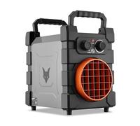 FUXTEC Chauffage électrique FX-EH2 • 2000 W • Débit d’air 284 m³/h • IP24 | Thermostat mécanique • protection anti-surchauffe • élément céramique PTC • corps métallique • garages et ateliers