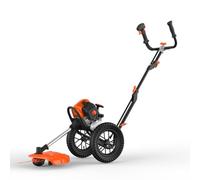 Fuxtec Débroussailleuse Thermique Coupe Bordure à Roues FX-FSR162 62cm3 Bobine de Fil, Ultra Maniable, Spécialement Conçue pour Les Grands Terrains et Protéger Votre Dos