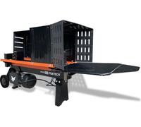 FUXTEC Fendeuse de bûches | Fendeuse de bûches hydraulique couchée | Fendeuse de bûches avec une puissance de fendage de 7t | 230V | 280 bar | 59kg |à deux mains | 3PS | FX-HS26