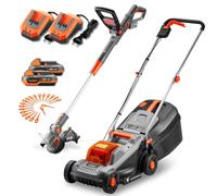 FUXTEC Kit de Jardin Sans Fil 20V FX-E1RM20ECO & FX-E1RT20 avec Batterie et Chargeur