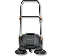FUXTEC Balayeuse manuelle FX-HK65 – 65 cm, trémie 20 L, jusqu'à 2000 m², ergonomique