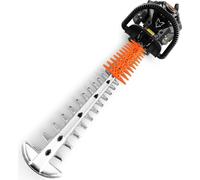 FUXTEC Taille-haies professionnel FX-MHP126 - Guide 80cm XXL | 6,3Kg | 25,4ccm | 2 temps | Réservoir 450ml | 0,75kW | 3000 tr/min