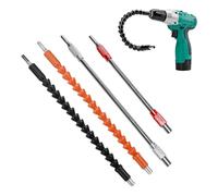 FuYelng 4 Pièces Perceuse D'extension Flexible Rallonge Visseuse