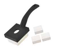 FUZYXIH Brosse à récurer légère en pierre ponce - Convient pour l'élimination de la rouille dans la cuisine, la salle de bain et sur les surfaces métalliques et les appareils de jardin - Brosse à
