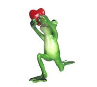 FUZYXIH Figurine grenouille en résine pour couple d'amour, mariage, drôle, déclaration d'amour, grenouilles, États