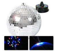 Fuzzix - Pack Boule à Facettes 30cm avec Moteur et LEDs
