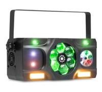 Fuzzix Stellar2 - Jeu de Lumière Multi- Effet LED 5-en-1 Boosté & Contrôle Avancé | Dj & Evenements