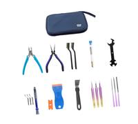 FVDPWYE Kit D'outils pour Imprimante 3D, Outil Auxiliaire D'extraction, Complet avec étui de Rangement, Accessoire Robuste.