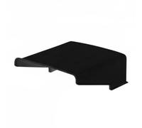 FVDPWYE Protection Caméra Extérieure Couvercle Abri Sécurité Extérieur Anti-Reflets Support Mur Potence Polyvalent Adapté à la Protection Domicile Extérieur, Noir