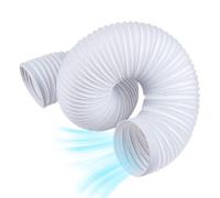 FVPKYUR 150mmx150cm Tuyau De Climatiseur Portable, Tuyau D'évacuation, Tuyaus D'évacuation D'air Flexible Tuyaus Climatiseur Mobile Pour Climatisation Déshumidificateur Extracteur, Tuyaues Flexible