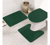 FWJZDSP Clan Maclean of Duart Lot de 3 Tapis de Sol en Flanelle Douce et Lavable pour Un Usage Quotidien Motif Tartan