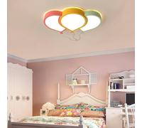 FWX Plafonnier Moderne intérieur Chambre de bébé Dessin animé Ballon 3000-6500k Chambre d'enfant garçon Fille Chambre lumières LED avec télécommande éclairage Salon Salle à Manger Lustre décoratif