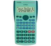 Casio FX92 College 2D+ Poche Calculatrice Scientifique Vert Calculatrice - Calculatrices 10 Chiffres, 5 Lignes, Batterie/Pile, Vert)