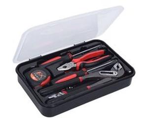 FX Tools Ensemble d outils en boîte 9 pcs Rouge et noir G