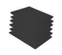 Fxzqgnh 12 Pièces Tapis Anti-Chats Barrière Animale Tapis de Repos Fonction Répulsive pour Animaux Matériau PP Convenant à Mobilier Maison Jardin Fenêtre, 6 Pièces Noires