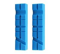Fxzqgnh 2 Protège-mâchoires Libre, Protège-mâchoires Multifonctionnels, Inserts Texturés à Rainures Multiples, Couvre-mâchoires Libre, pour, 4.5 Pouces
