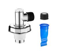 Fxzqgnh Adaptateur de Siphon de Sol, Couvercle de Siphon 2 En 1, Connecteur de Tuyau de Vidange pour évier, Lave-linge, Maison, Lavabo