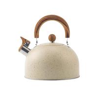 Fxzqgnh Bouilloire à Thé pour Cuisinière, Théière Sifflante de 2,8 Litres, Cafetière/pot à Lait En Acier Inoxydable, Casseroles Sifflantes pour Cuisinière de