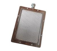 Fxzqgnh Chauffe Brûleur Infrarouge Brûleur Acier Métal Accessoire Cuisson Équipement Chauffage Conception Portable Adapté Camping M, 22cmx17cm