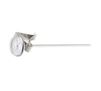 Fxzqgnh Coffee Thermomètre avec Sonde pour Mousse de Lait et Chocolat Instrument de Cuisson en Acier Inoxydable Convient à la Préparation Du Chocolat