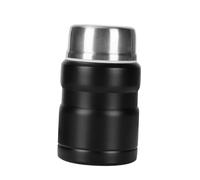 Fxzqgnh Contenant Alimentaire Isotherme pour Aliments Chauds et Froids - 750 Ml, Noir