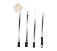 Fxzqgnh Désherbeur de Fentes Outil Anti-Mousse Racloir à Mauvaises Herbes Brosse de Grattage Manche Portable en Acier Inoxydable pour Un Désherbage Précis Ada, Longueur 160 Cm