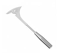Fxzqgnh Désherbeur de Fissures, Outil de Désherbage en Acier Inoxydable, Grattoir à Mauvaises Herbes avec Manche, pour Allées, Jardin, Terrasse, Pavés et Mousse, Multi-Function Knife