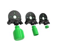 Fxzqgnh Ensemble de 3 de Poussière pour Perceuse, Housse de Protection Universelle Antichoc pour éliminer Les Débris et La Poussière, Idéal pour U, Bases à 3 Pièces