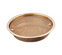 Fxzqgnh Filtre à Huile pour Drainage et Filtration, Feuille de Tamis Polyvalente à Points de, or