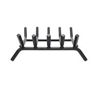 Fxzqgnh Grille de Cheminée, Range-bûches, Porte-bûches, Grille à Bûches En Fer avec Barre de Support pour Cheminée Intérieure, Foyer Extérieur, Terrasse,