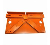 Fxzqgnh Guide Coupe 45 90 Degrés Usiné Gabarit Onglet Guide Angle pour Menuiserie, Modèle B, Moule Auxiliaire De Coupe De Ligne De Chambranle De Porte De 8 Mm D Épaisseur