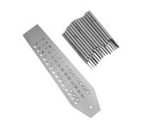 Fxzqgnh Jeu de Tarauds et Filières pour La Réparation de Montres et de Filetages, Idéal pour Les Débutants.