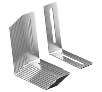Fxzqgnh Lot de 10 Supports de Carrelage En Forme de L, Outil de Nivellement D'angle Réutilisable.