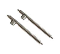 Fxzqgnh Lot de 2 Barrettes de Montre à Ressort en Acier pour Bracelets de Rechange, Installation Rapide, Convient Aux Réparations à Faire Soi-même Ou Aux Prof, 20mm