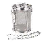 Fxzqgnh Panier à épices En Acier Inoxydable avec Infuseur à Thé et Boule à Thé, Structure à Mailles Fines, Idéal pour La Cuisson, Diamètre 8 cm