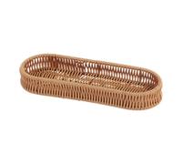 Fxzqgnh Panier D'égouttage Tissé pour Le Couvercle, Ovale