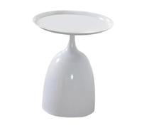 Fxzqgnh Petite Table D'appoint, Bureau D'angle, Mobilier Nordique épuré, Table Basse Décorative, Table de Chevet pour Balcon, Intérieur et Extérieur, Hauteur 43cm