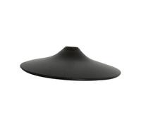 Fxzqgnh Plaque de Base en Métal pour Tabourets de Bar Pivotants - Montage Facile, Noir 41cm