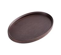 Fxzqgnh Plateau à Fruits, Plateau de Service, Plateau à Apéritifs, Plateau Ottoman, Plateau de Service En Bois, Plateau En Bois pour Table Basse, Décoration I, Ovale
